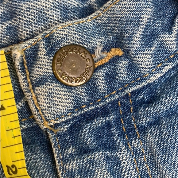 🔥Vintage wrangler cut-offs sz34 B1 - Picture 5 of 6